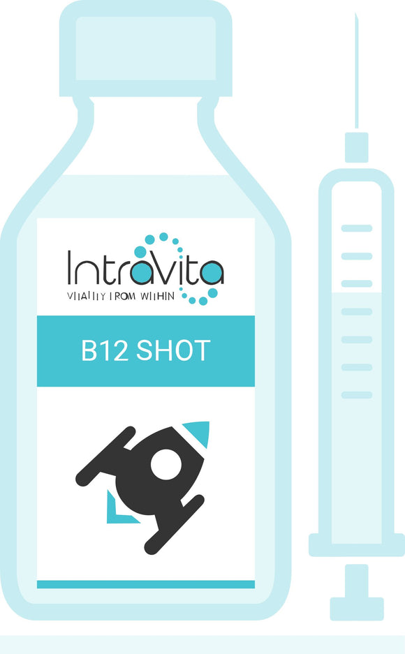 B-12 IM Shot CONSULTATION IS REQUIRED PRIOR TO ANY TREATMENT .