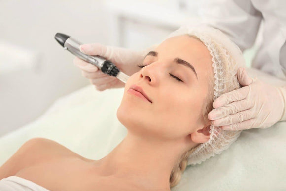 Microneedling With LED Light